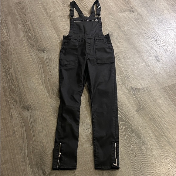 H&M Pants - H&M Black Jumpsuit with Adjustable Straps
